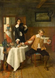 Der hungrige Bote, 1890
